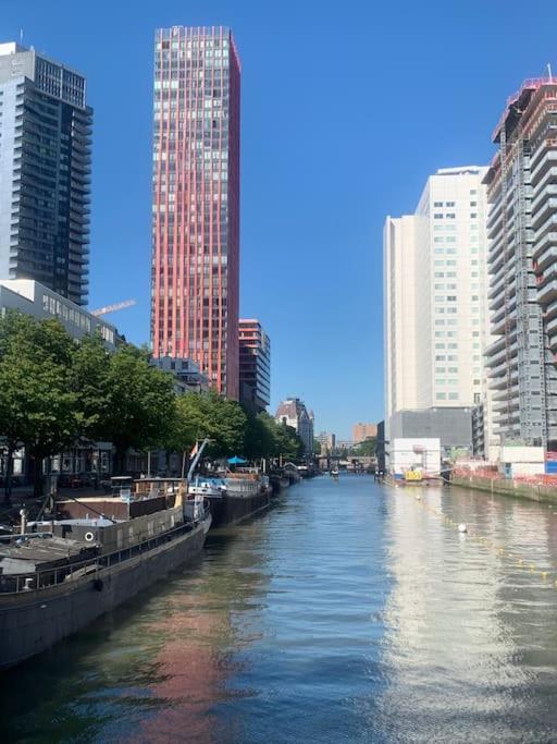Stunning View Apt Free Parking Apartman Rotterdam Kültér fotó