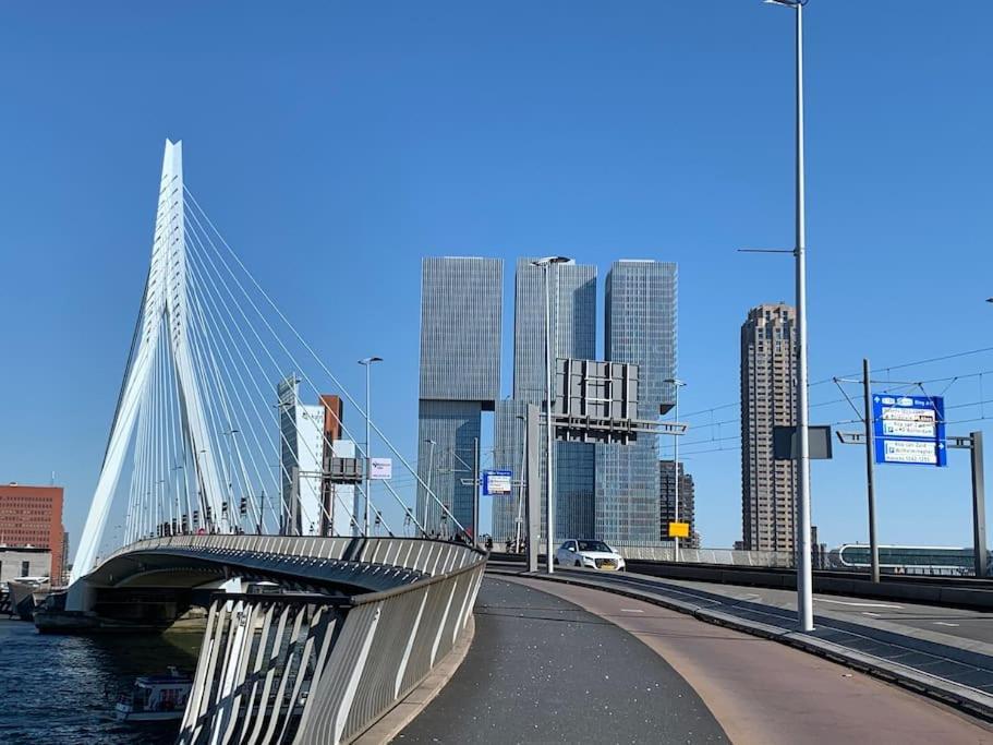 Stunning View Apt Free Parking Apartman Rotterdam Kültér fotó