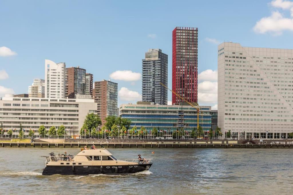 Stunning View Apt Free Parking Apartman Rotterdam Kültér fotó