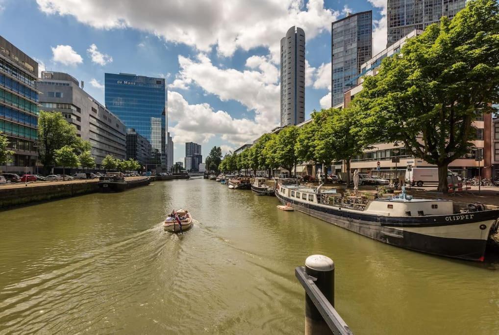 Stunning View Apt Free Parking Apartman Rotterdam Kültér fotó